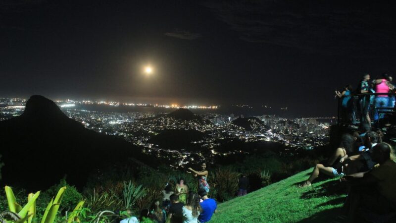 Não perca a chance de observar a Superlua do Parque da Fonte Grande