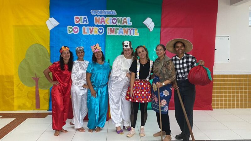 Contação de histórias marca a celebração do Dia Nacional do Livro Infantil no Ceim de Bebedouro
