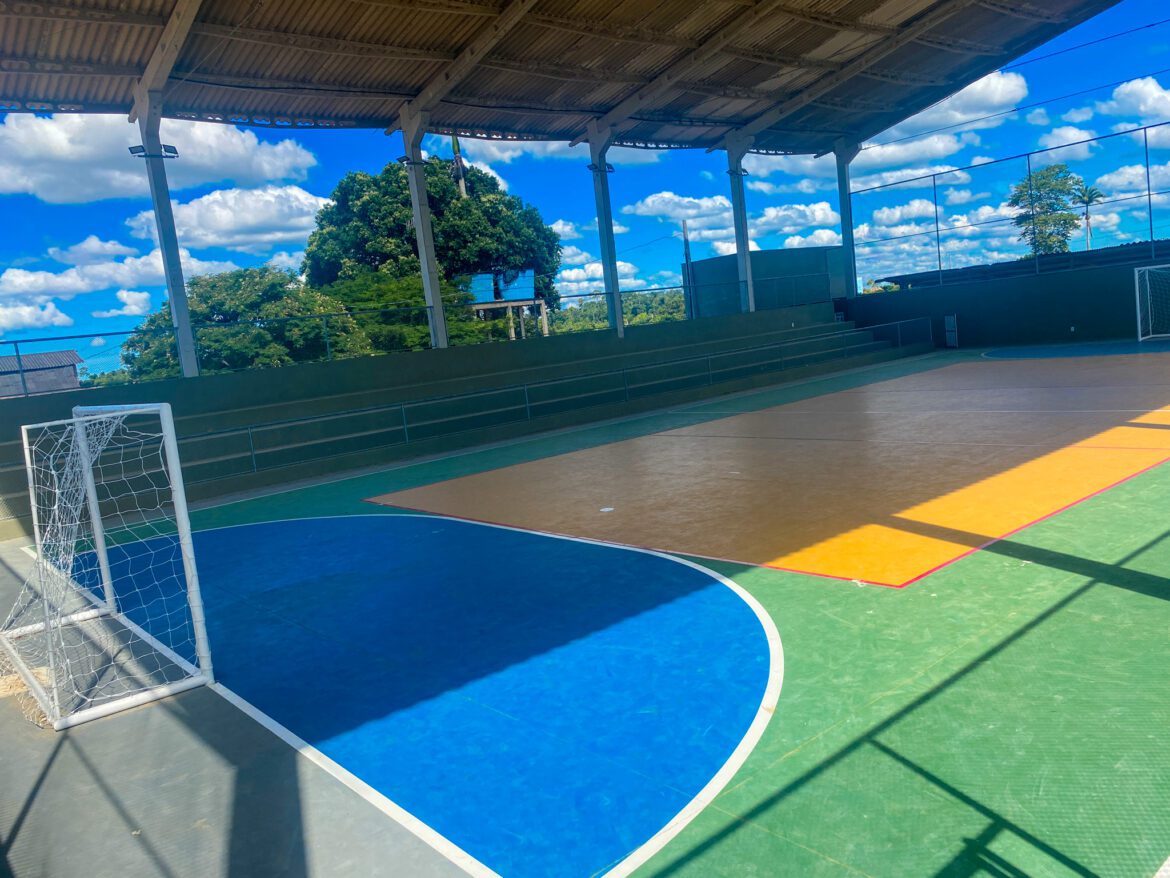 Comunidade de São João Bosco recebe nova Quadra Poliesportiva da Prefeitura de Jaguaré