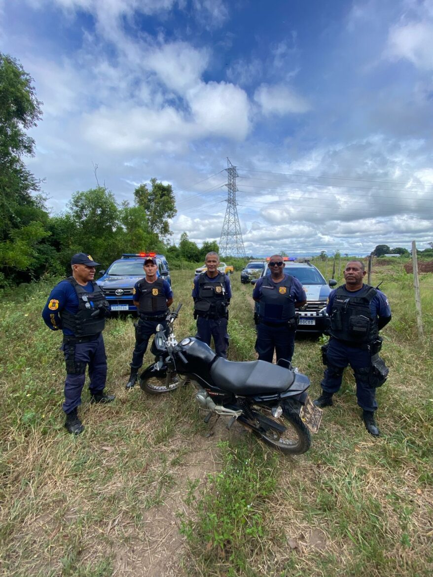 Guarda Civil Municipal age rápido e recupera moto furtada em Linhares