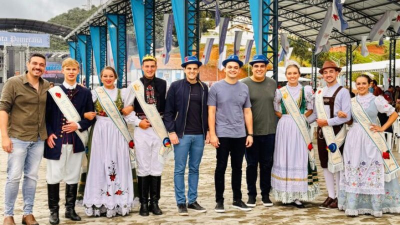 Pazolini intensifica presença no interior e prestigia eventos regionais