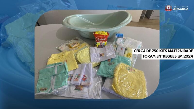 Prefeitura de Aracruz entrega Kits maternidade para gestantes em situação de vulnerabilidade