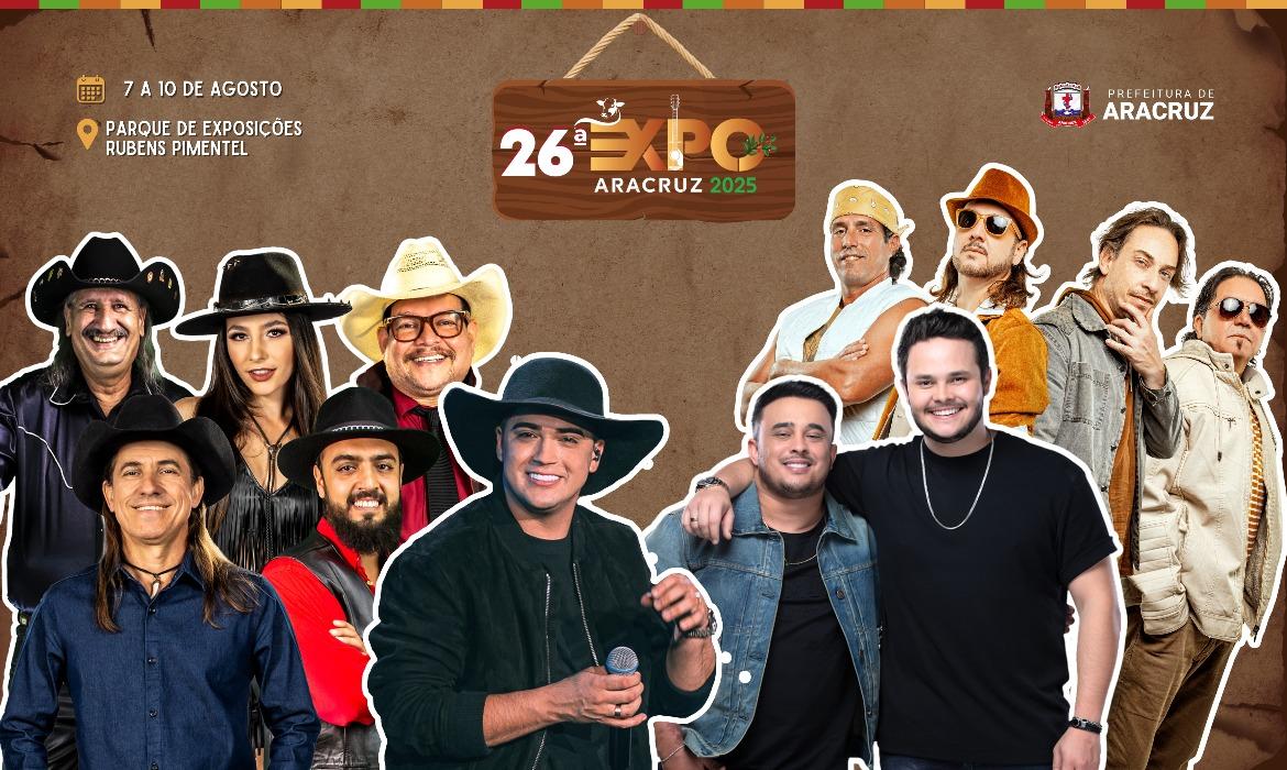 Expo Aracruz 2025 começa nesta quinta feira (07/08)
