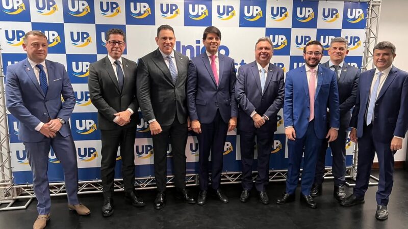 Deputado Marcelo Santos participa da convenção nacional do União Progressista