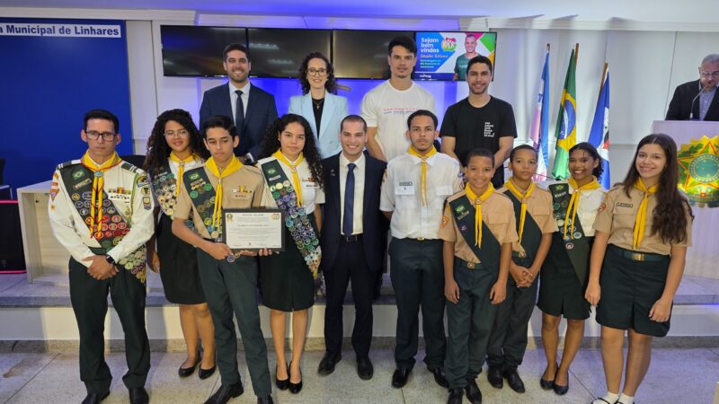 Sessão Solene em Linhares reforça o protagonismo jovem no Dia Nacional da Juventude