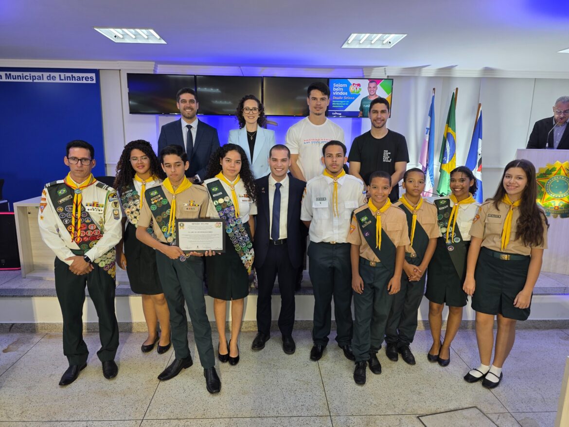 Sessão Solene em Linhares reforça o protagonismo jovem no Dia Nacional da Juventude