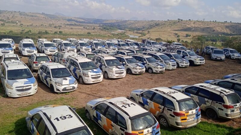 Leilão da PMES com 127 veículos abre visitação na Serra (17 a 21/11)