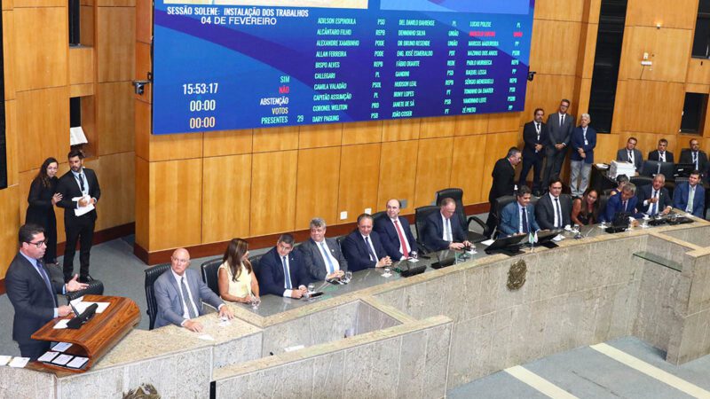 Assembleia Legislativa inicia os trabalhos do ano nesta segunda-feira (2)