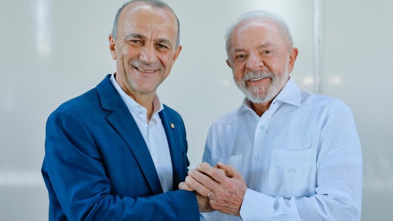 Helder Salomão é confirmado por Lula como pré-candidato no ES