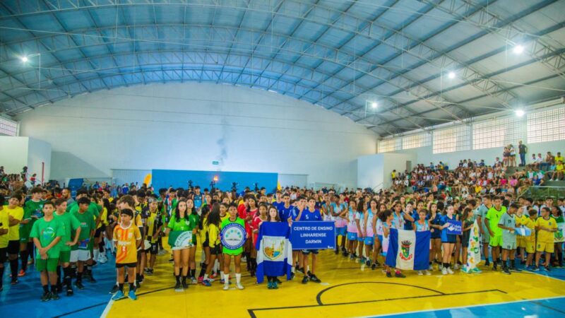 Projeto Novos Talentos abre seletiva em Linhares para equipes de futsal, handebol e vôlei