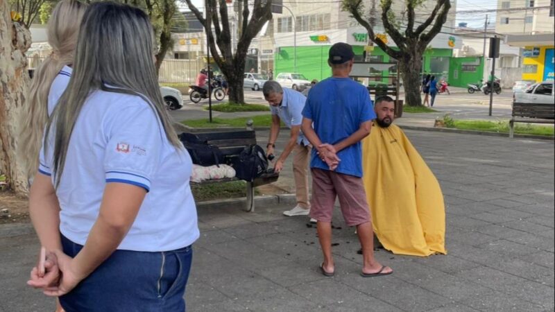 Projeto “Ação Cidadã” oferece assistência e atendimento a pessoas em situação de rua