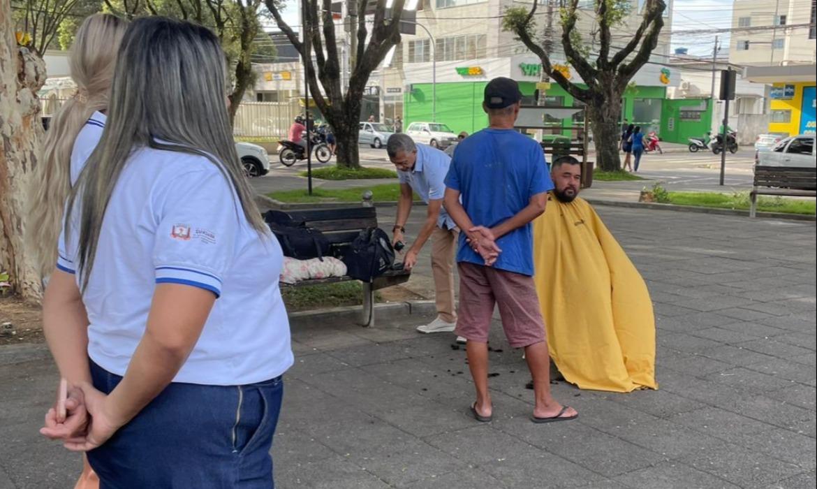 Projeto “Ação Cidadã” oferece assistência e atendimento a pessoas em situação de rua
