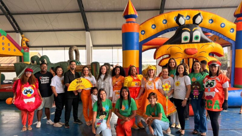 Ação na Praça da Cohab reforça combate ao abuso e à exploração sexual infantil