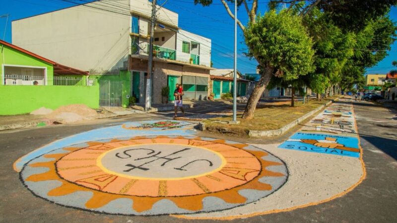Linhares mantém tradição dos tapetes de Corpus Christi e terá mudanças no trânsito