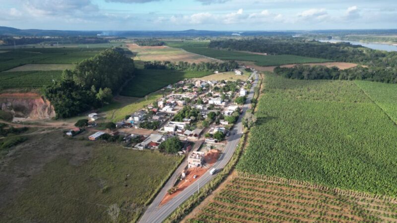 Iluminação pública chega à ES-248 para reforçar segurança e mobilidade em Humaitá