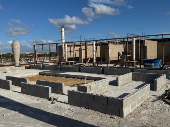 Obras da nova Rodoviária de Linhares avançam com construção de quiosques e novo acesso