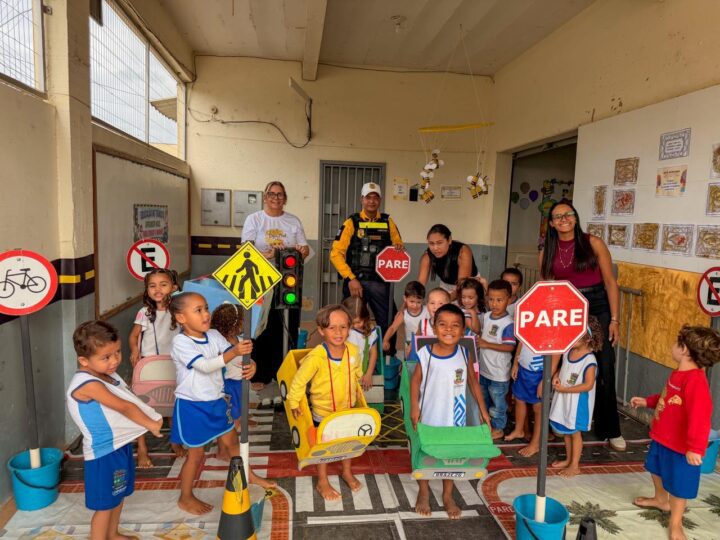 Transitôlandia leva educação para o trânsito às escolas de Linhares