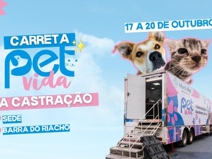 Cães e gatos de Aracruz podem receber atendimento na Carreta Pet Vida