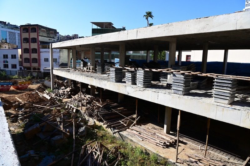 Estágio avançado das obras da Emef São Vicente de Paulo é alcançado após 16 anos