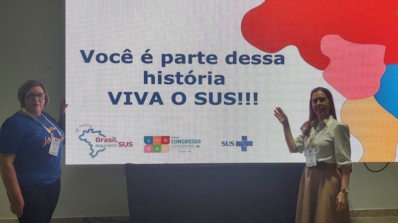 Destaque de Vila Velha no maior evento de saúde pública do Brasil