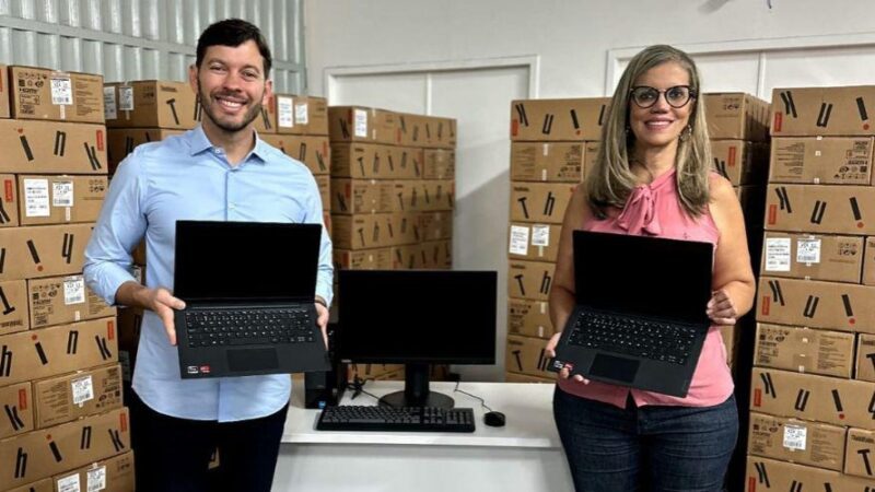 Vila Velha recebe 520 novos computadores para potencializar atendimento médico