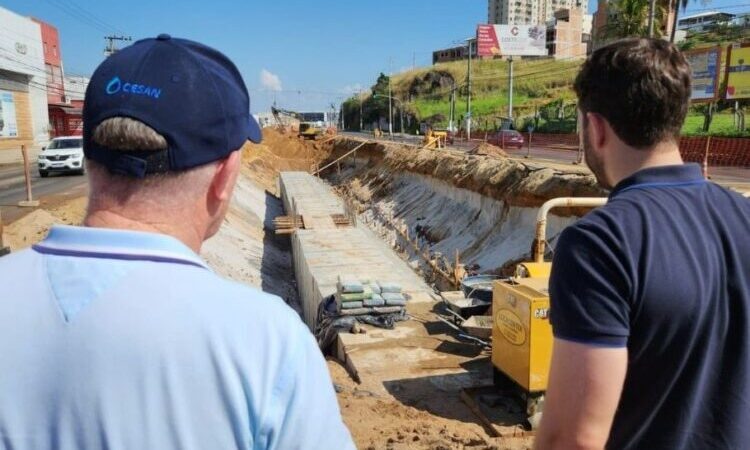 Vila Velha registra sucesso na conclusão de 40% das obras de prevenção a alagamentos