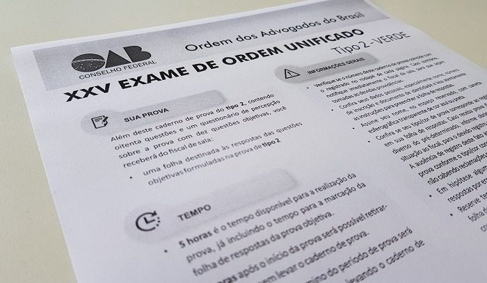 Inscrições para o 39º Exame de Ordem Unificado já estão abertas