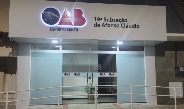 Inauguração da nova sede da 19ª Subseção da OAB-ES em Afonso Cláudio