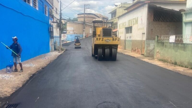 Rua em Vila Prudêncio é contemplada com pavimentação asfáltica