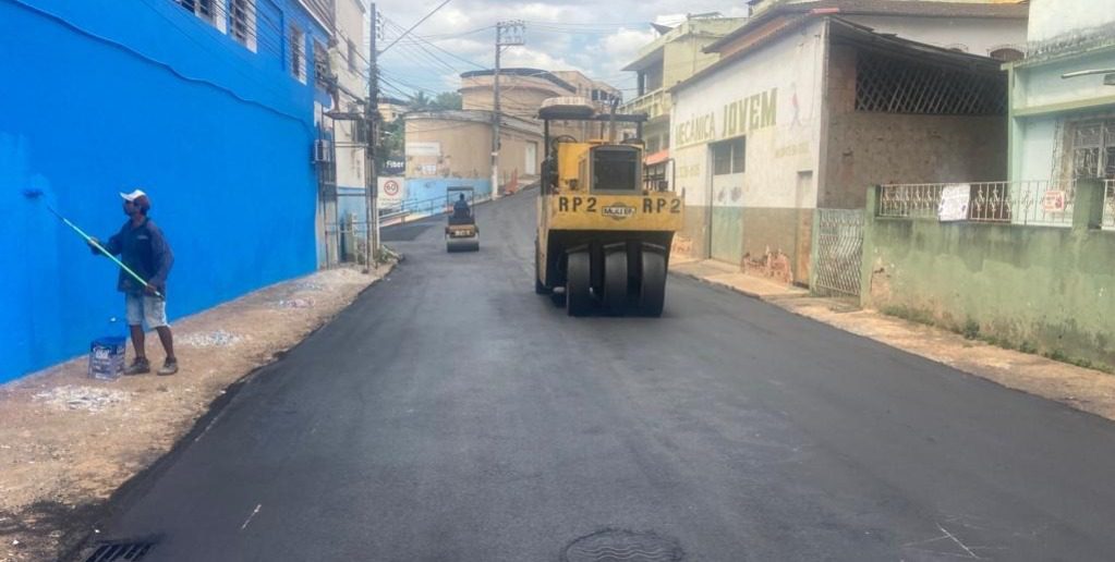 Rua em Vila Prudêncio é contemplada com pavimentação asfáltica