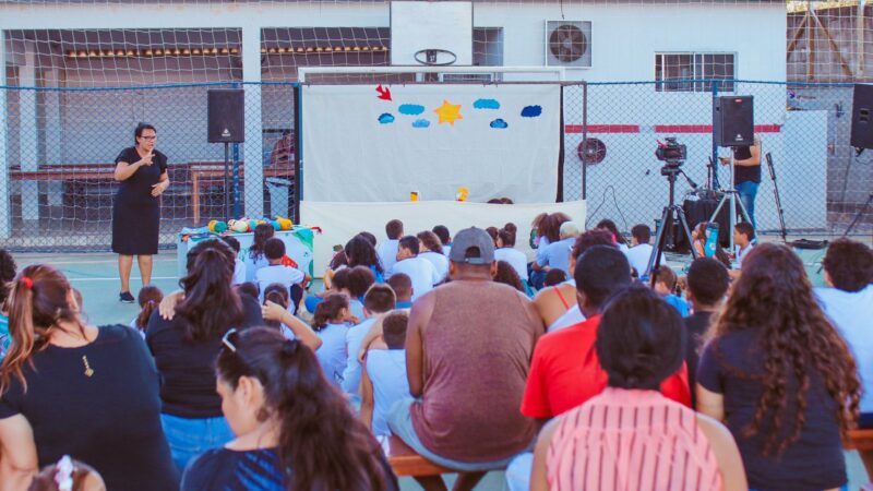 Oficinas de teatro de bonecos abordaram temas sobre sustentabilidade em Aracruz (ES)