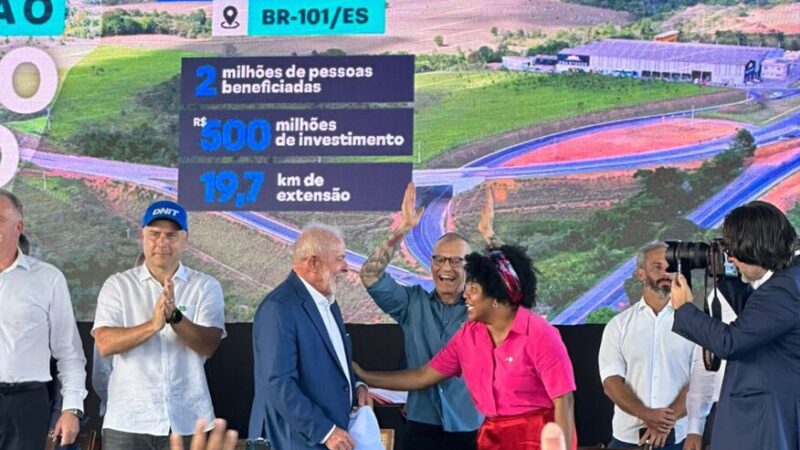 Presidente Lula Inaugura Contorno Mestre Álvaro Sob Protesto