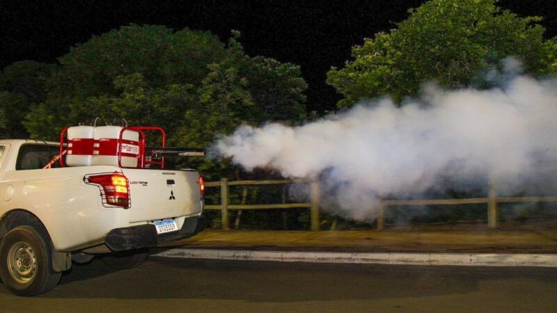 Novo percurso do carro fumacê divulgado pela Prefeitura para intensificar o combate à dengue