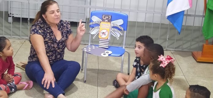 Escolas municipais de educação infantil unem forças no combate à dengue