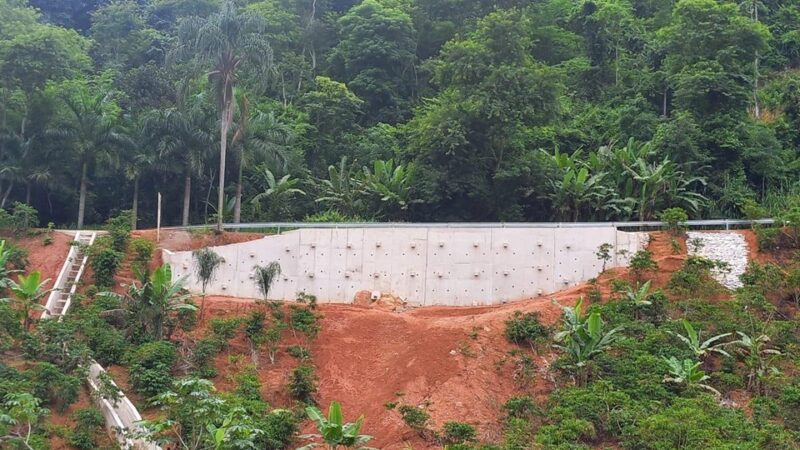 Obras na Rodovia ES-261 entre Fundão e Santa Teresa são finalizadas pelo DER-ES