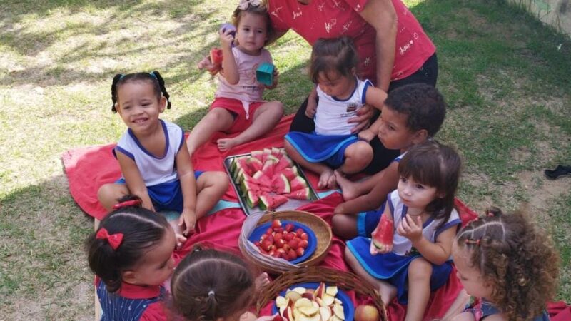 Escola do bairro Jardim Laguna desenvolve projeto sobre ‘As cores do meu mundo