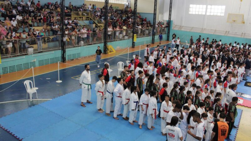 Abertura do Estadual de Karatê em Jaguaré Conta com a Presença de Mais de 300 Atletas