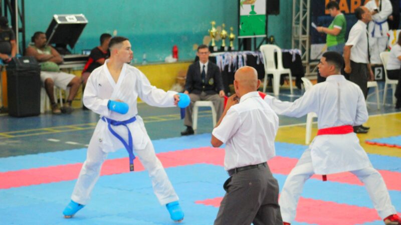 1ª Etapa do 38º Campeonato Estadual de Karatê acontece em Jaguaré