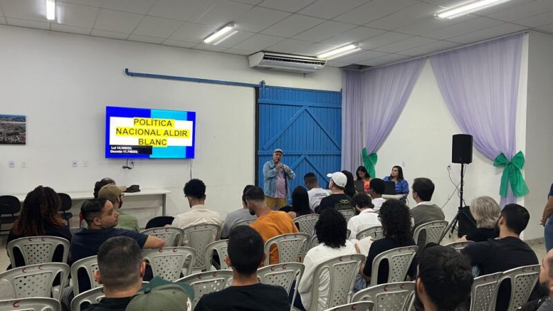 Cultura organiza encontro sobre a Política Nacional Aldir Blanc