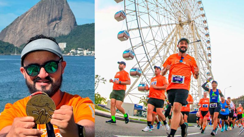 Morador de Linhares Encarou a Maratona do Rio de Janeiro