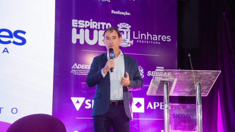 Prefeito de Linhares Participa de Evento de Inovação e Tecnologia