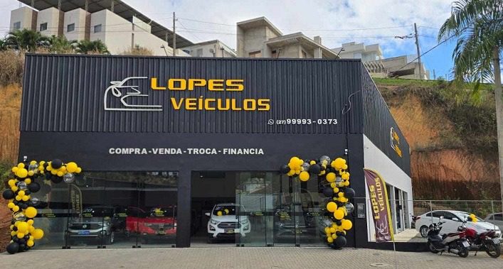 Lopes Veículos está em novo endereço em Barra de São Francisco com vendas e compras de veículos novos e usados