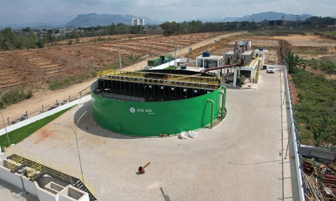 Serviço de esgotamento sanitário na Sede do município de Aracruz é ampliado com a nova Estação de Tratamento de Esgoto