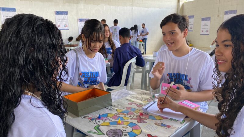 A primeira edição do Festival de Jogos Matemáticos é realizada no município de Jaguaré