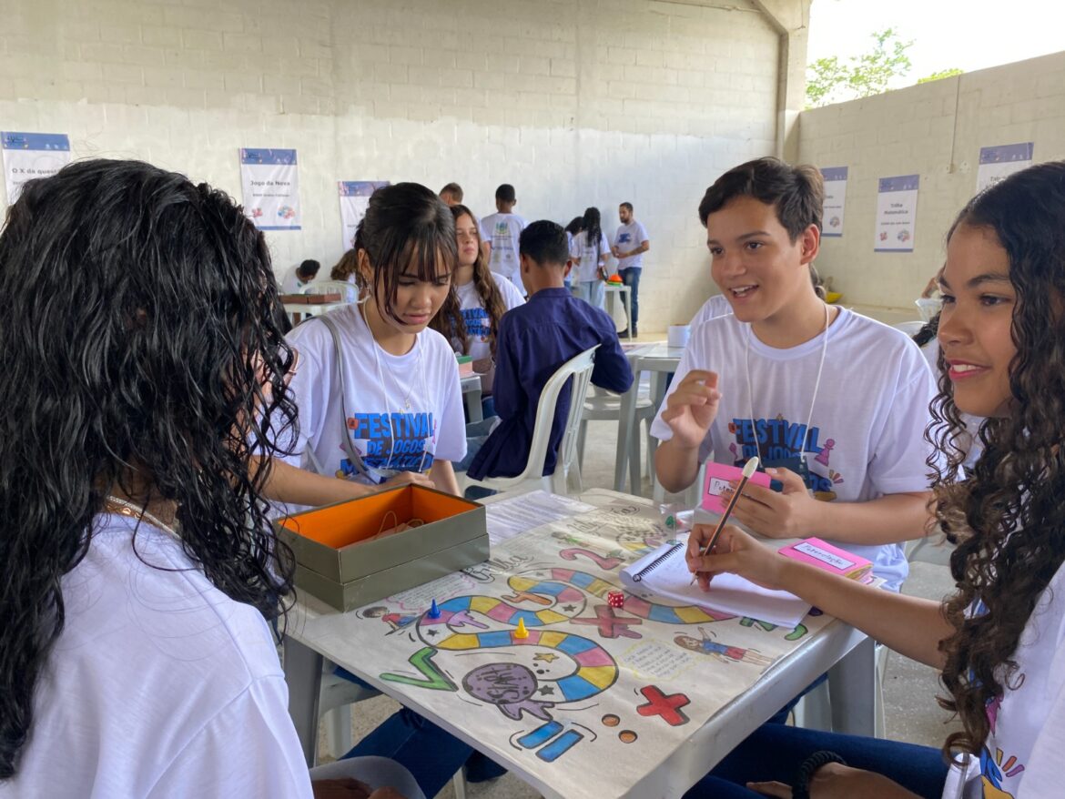 A primeira edição do Festival de Jogos Matemáticos é realizada no município de Jaguaré