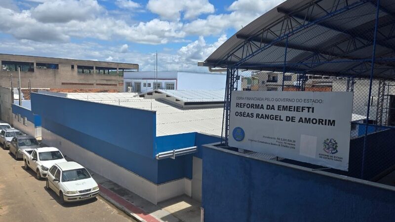 Escola Oséas Rangel de Amorim é revitalizada e reinaugurada pela Prefeitura de Colatina