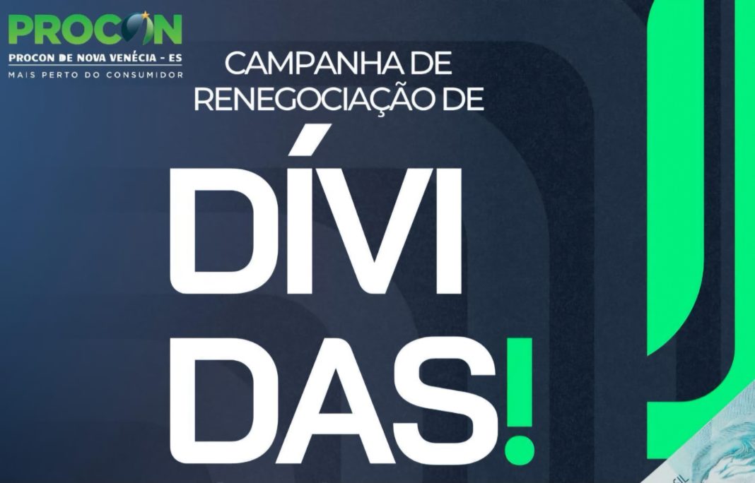 Procon de Nova Venécia-ES lança ação especial para renegociação de dívidas na Semana do Consumidor